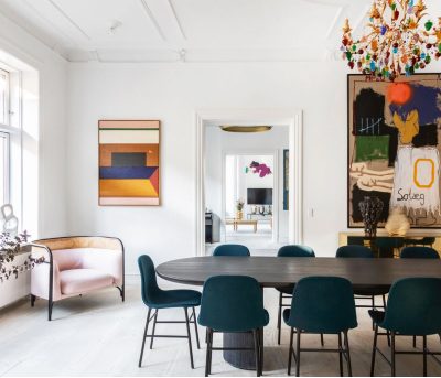 Home Tour: Inside Normann Copenhagen co-founder Poul Madsen’s Colourful, Art-Filled Apartment